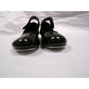 Dance Tap Shoes Danshuz Youth 2M Mary Jane Leather Easy Strap